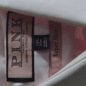 Thomas pink dress shirt